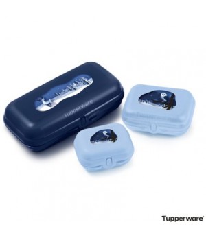 Набор ланч-боксов "Зимняя сказка", 3 шт.